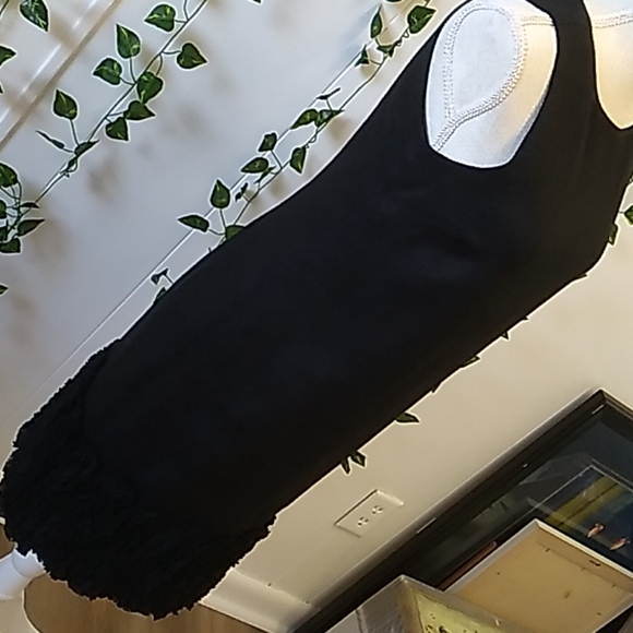 Just... Taylor Black Linen w/ Ruffled Bottom sz 2 - Picture 8 of 12